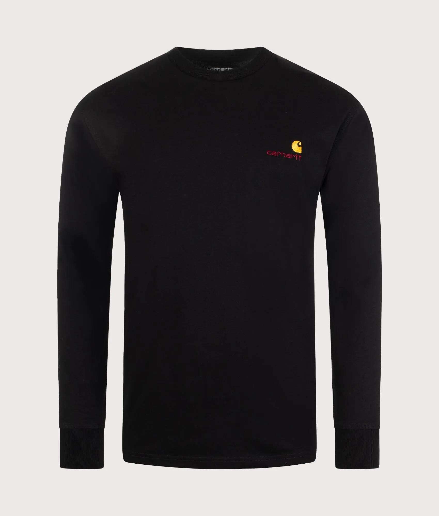 Relaxed Fit Long Sleeve American Script T-Shirt sold by EQVVS product image thumbnail 2