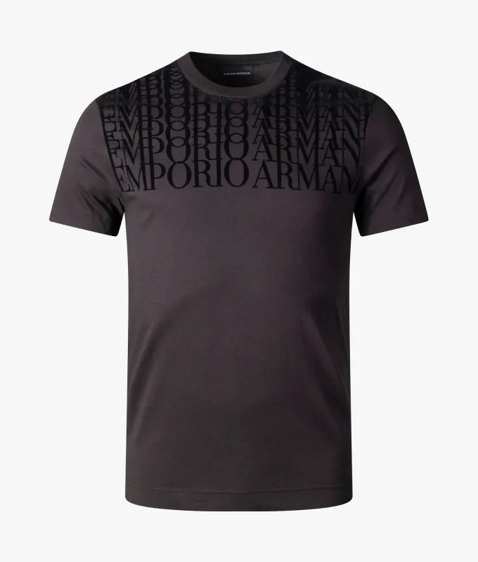 Tonal Repeat T-Shirt made by Emporio Armani