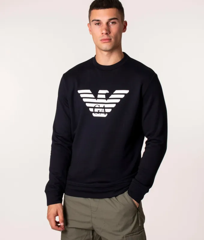 Logo Print Sweatshirt made by Emporio Armani