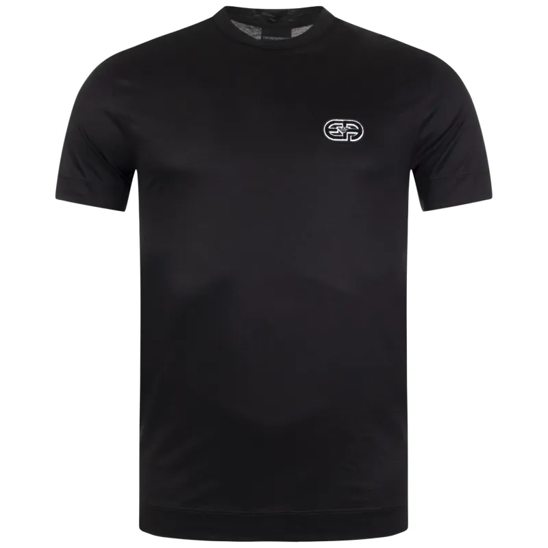 Small Oval Logo T-Shirt made by Emporio Armani