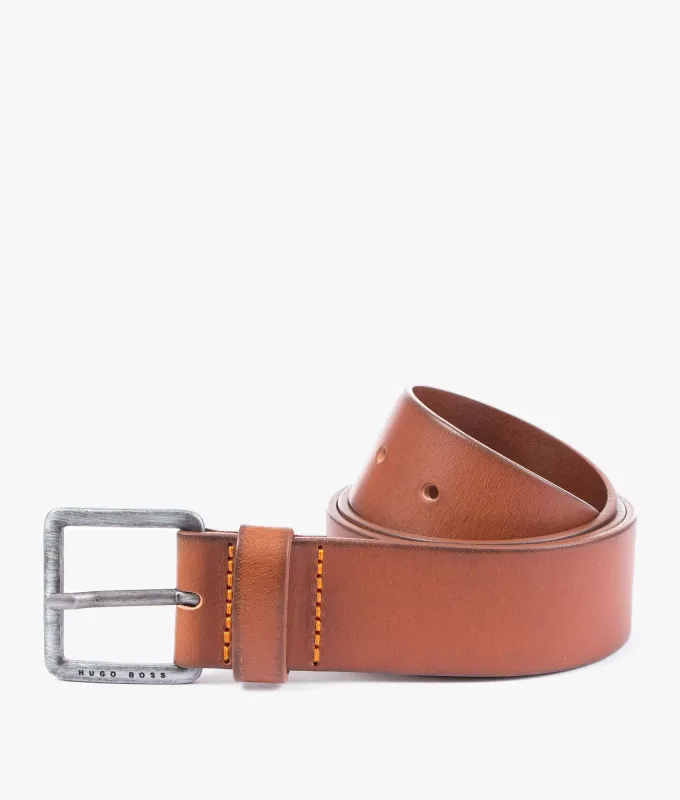 Leather Jeeko Belt made by Hugo Boss
