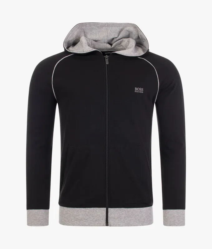 Lightweight Zip Through Hoodie made by Hugo Boss