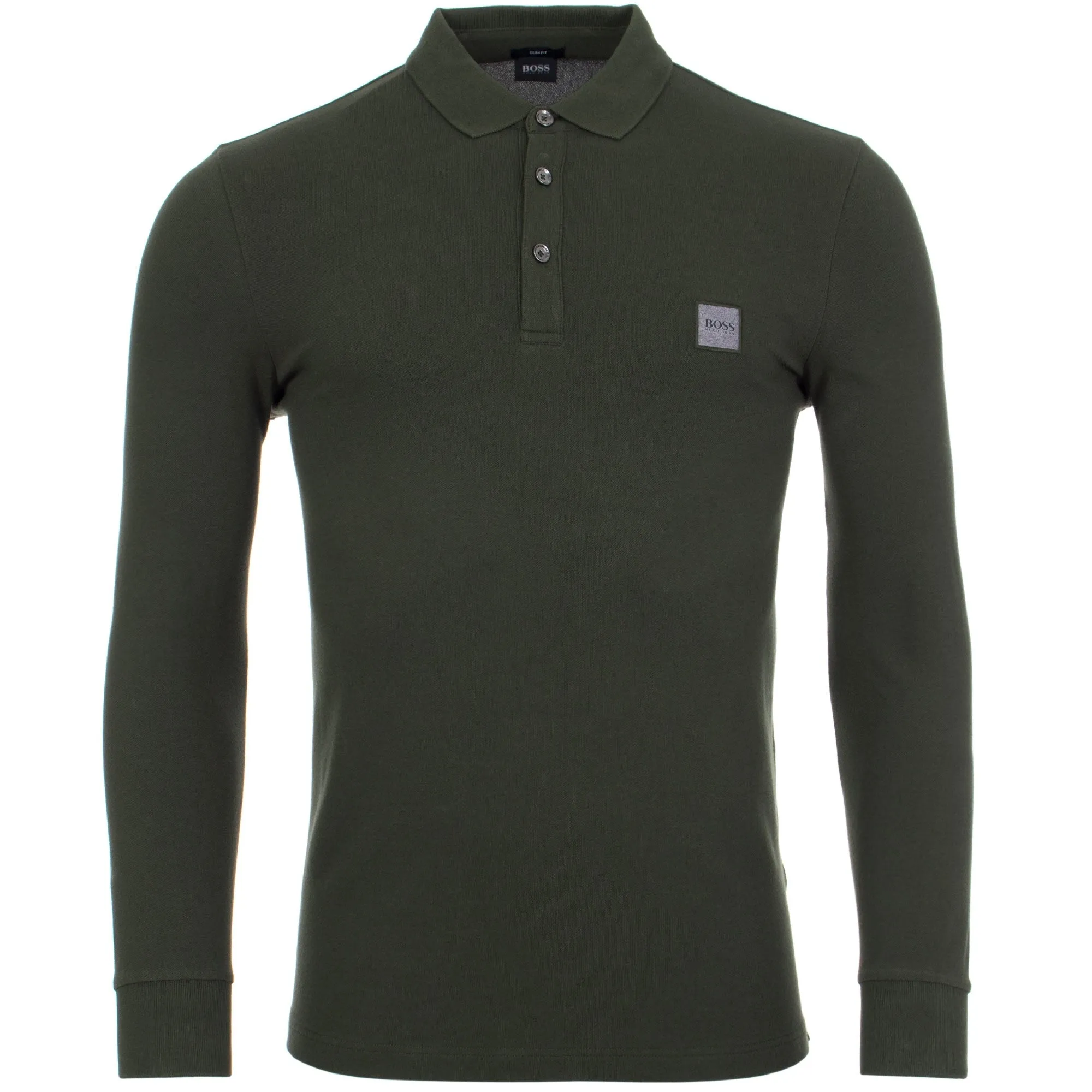 Casual Passerby Long Sleeve Slim Fit Polo Shirt sold by EQVVS