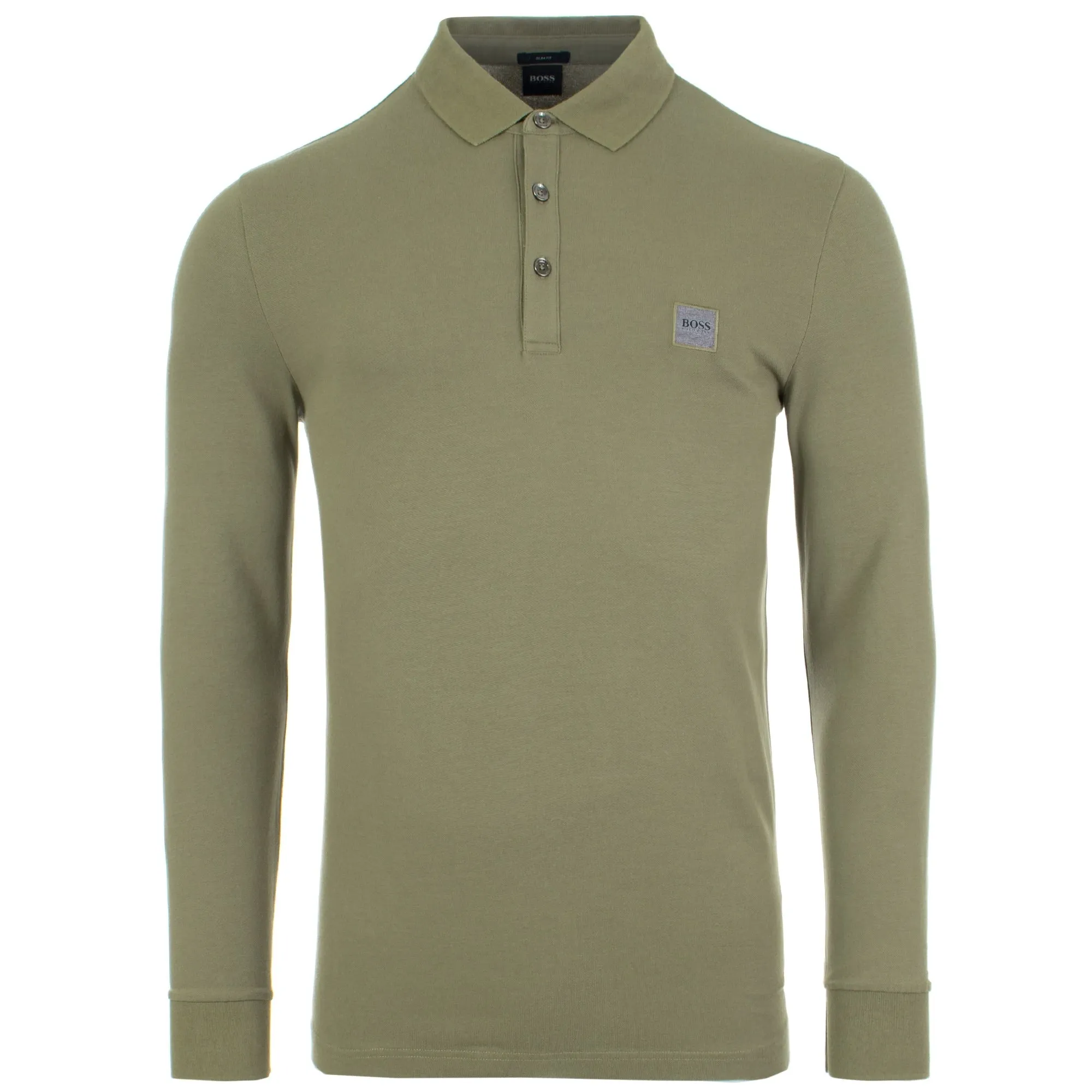 Casual Passerby Long Sleeve Slim Fit Polo Shirt sold by EQVVS