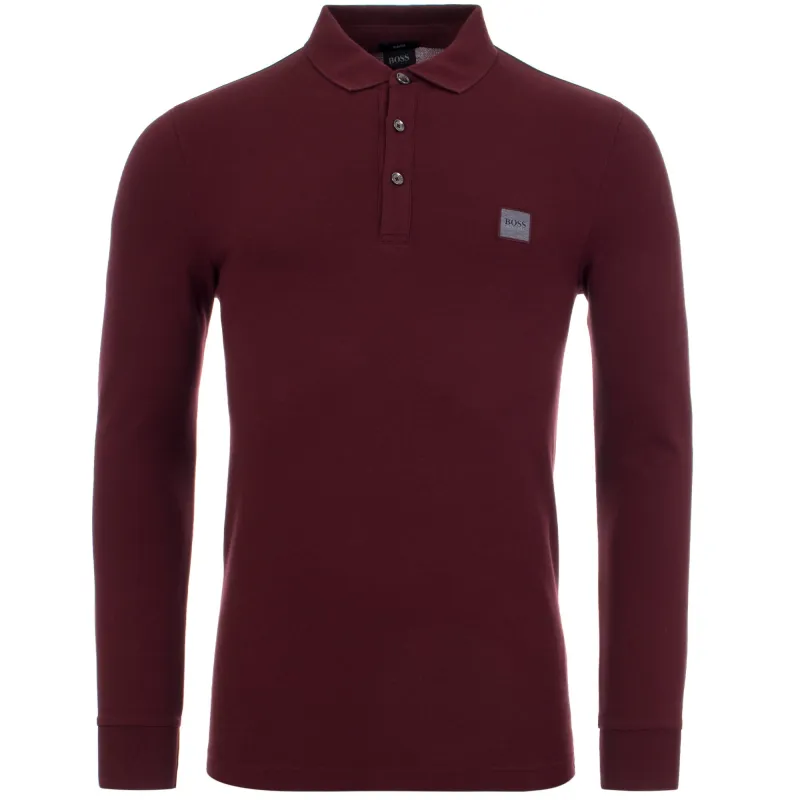 Casual Passerby Long Sleeve Slim Fit Polo Shirt made by Hugo Boss