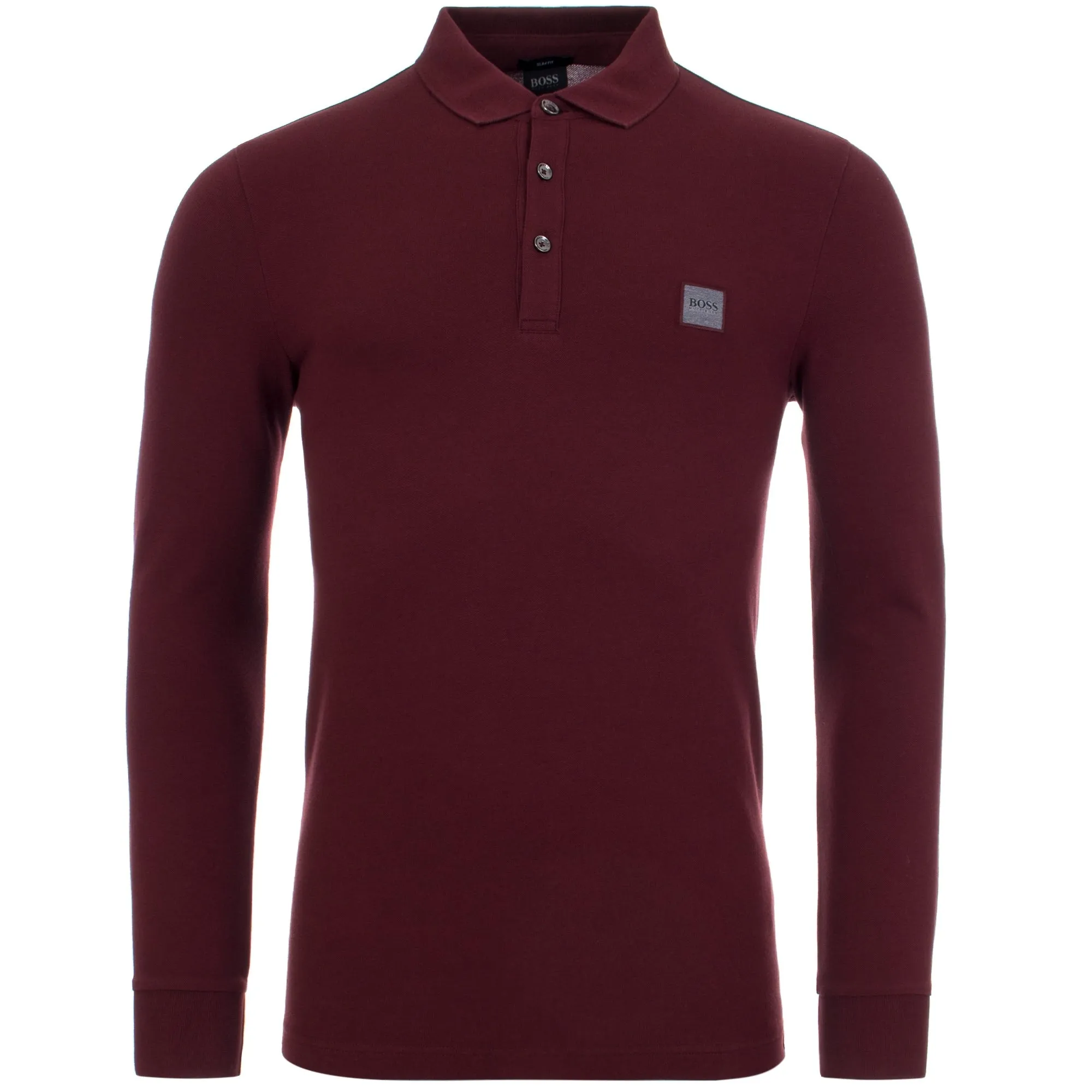 Casual Passerby Long Sleeve Slim Fit Polo Shirt sold by EQVVS