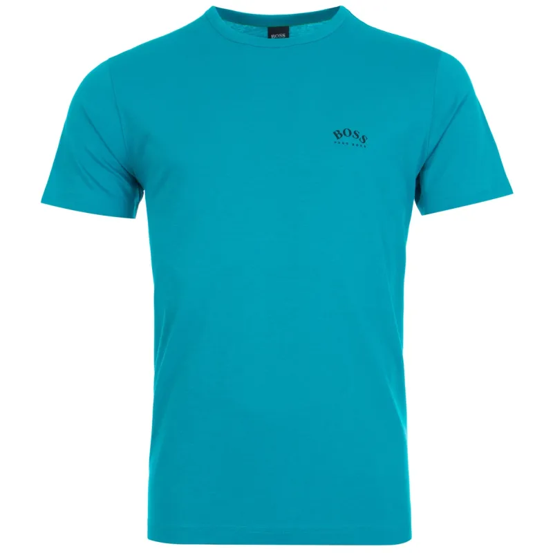 Regular fit Tee Curved T-Shirt made by Hugo Boss