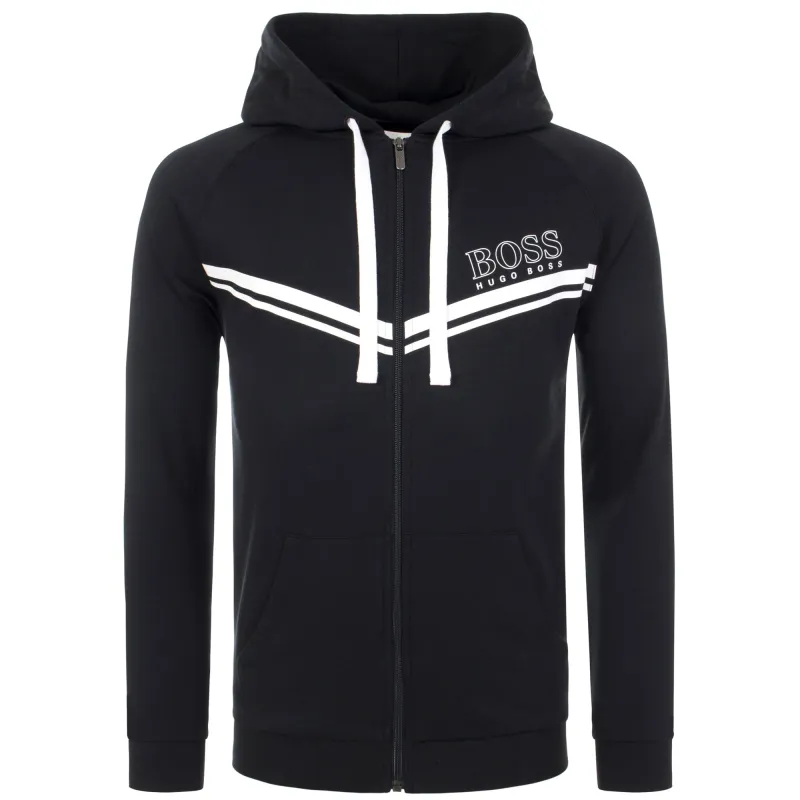 Bodywear Authentic Zip Through Hoodie made by Hugo Boss