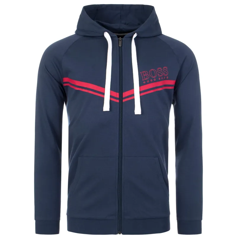 Bodywear Authentic Zip Through Hoodie made by Hugo Boss