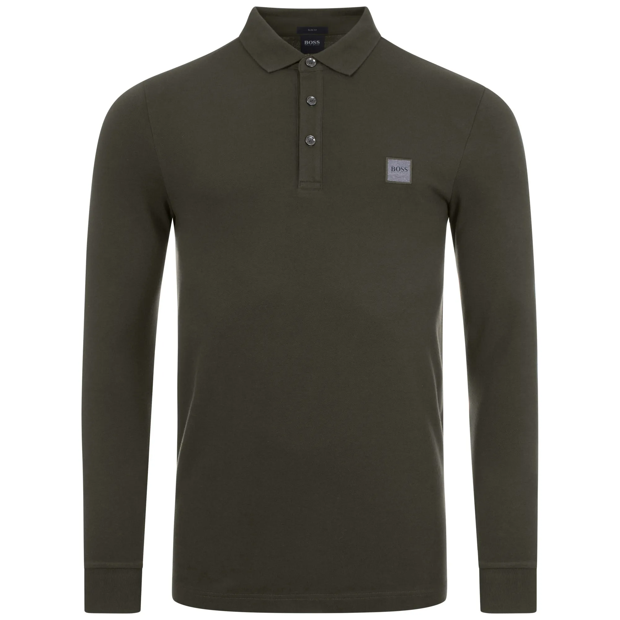Casual Passerby Long Sleeve Slim Fit Polo Shirt sold by EQVVS