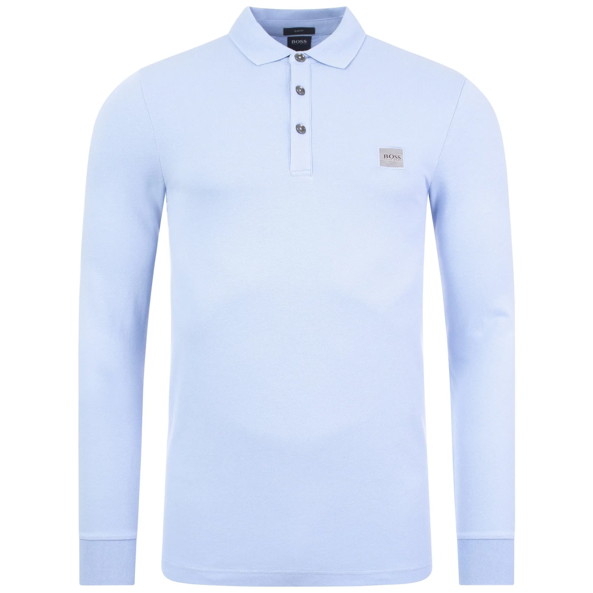 Casual Passerby Long Sleeve Slim Fit Polo Shirt sold by EQVVS