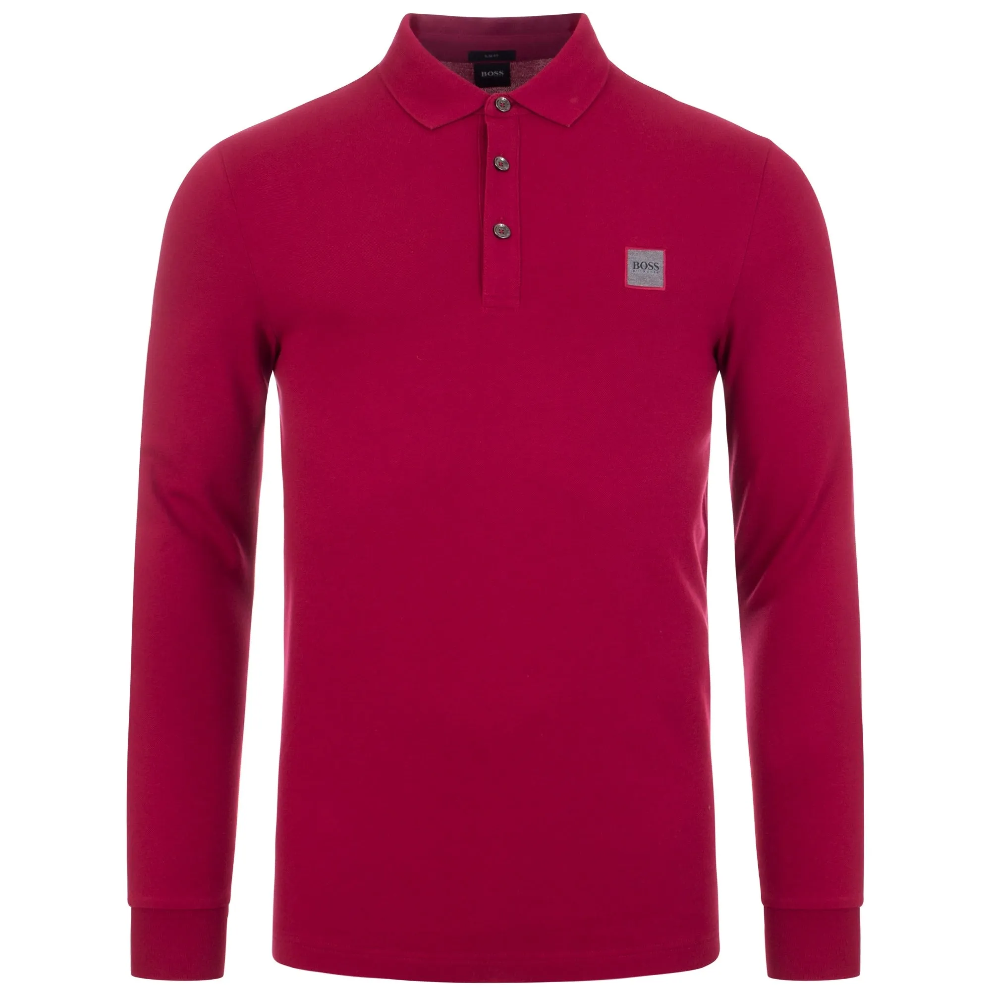 Casual Passerby Long Sleeve Slim Fit Polo Shirt sold by EQVVS