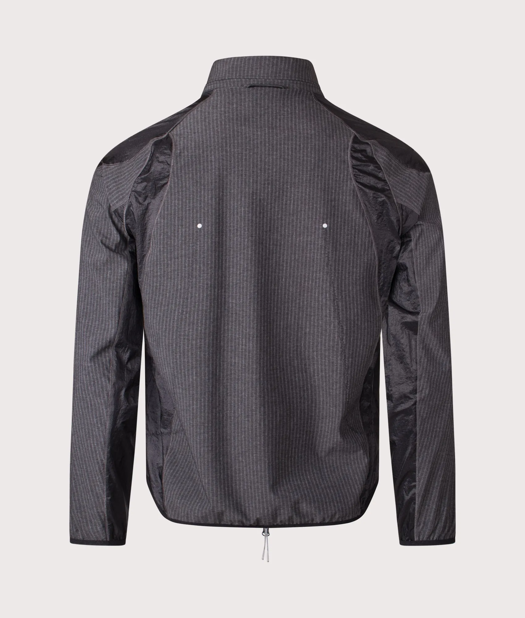 Numb Pinstriped Hooded Wind Jacket sold by EQVVS product image thumbnail 4