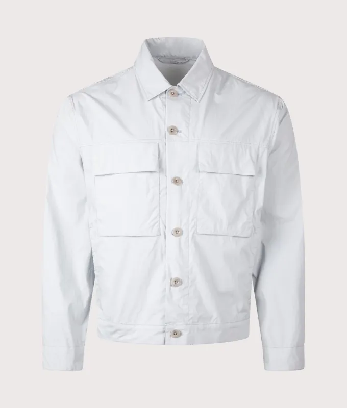 Piece Dyed Mid Layer Overshirt made by Ten c