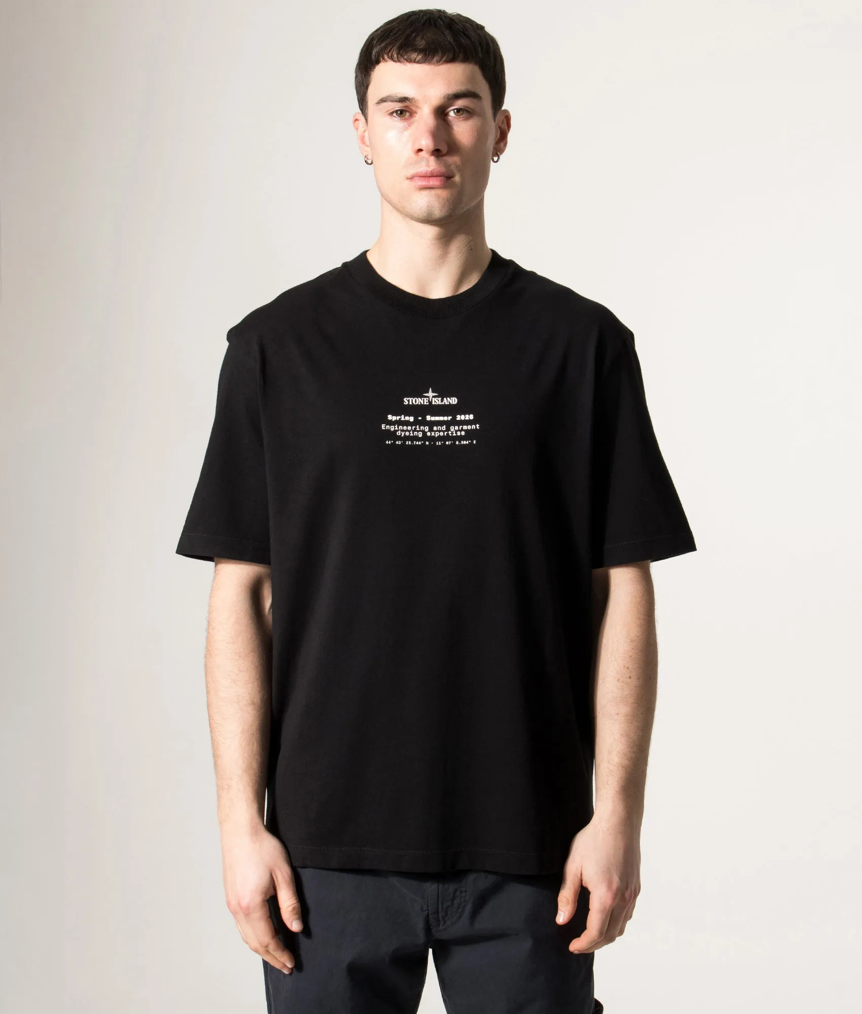 Relaxed fit ‘Stone’ Back Print T-Shirt sold by EQVVS product image thumbnail 2