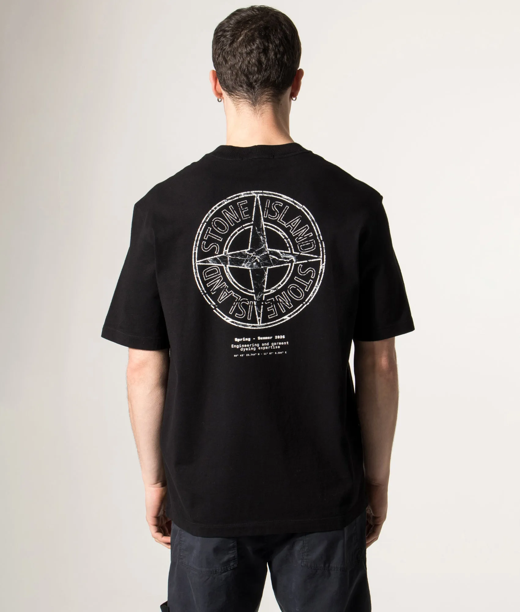 Relaxed fit ‘Stone’ Back Print T-Shirt sold by EQVVS product image thumbnail 4