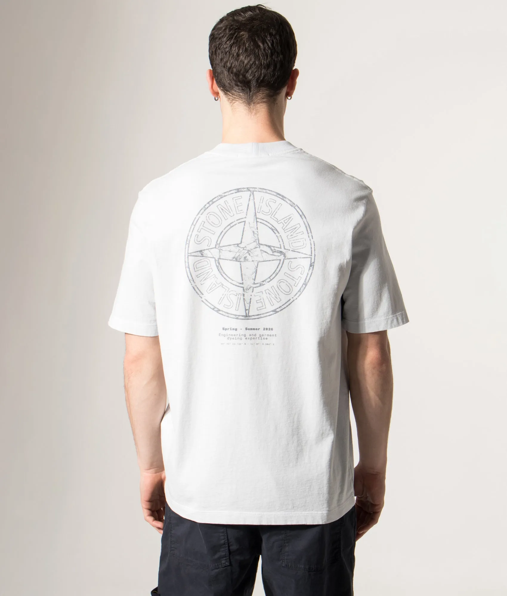 Relaxed fit ‘Stone’ Back Print T-Shirt sold by EQVVS product image thumbnail 3