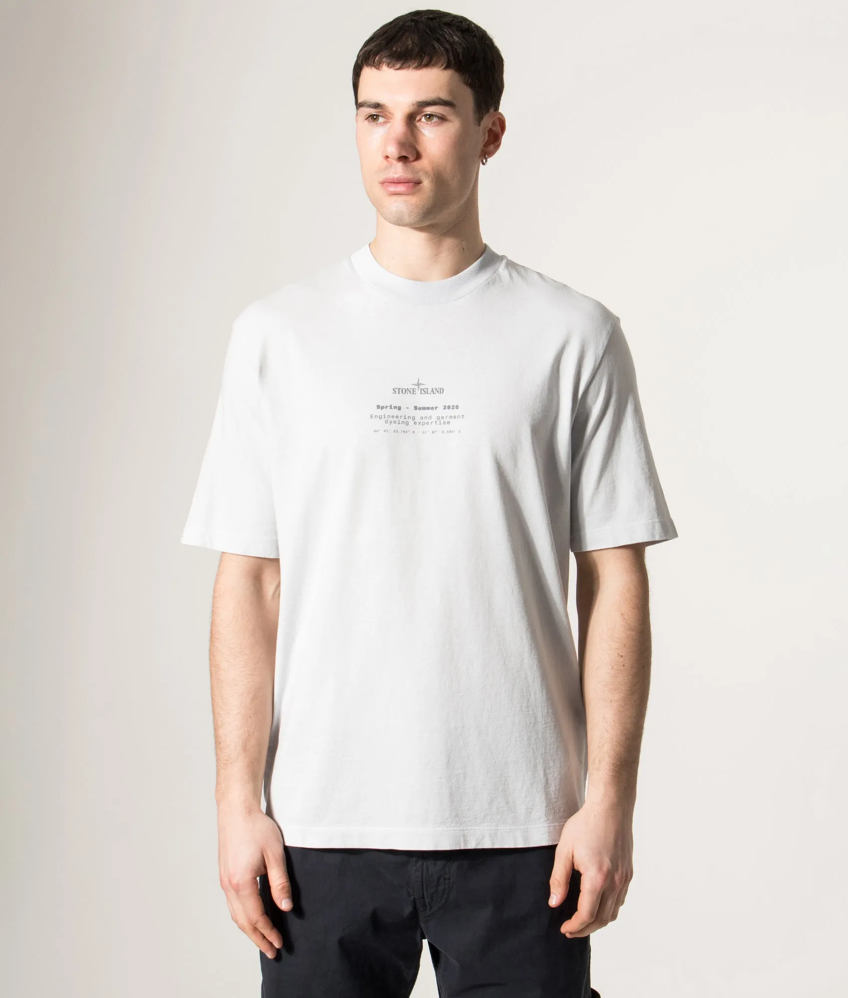 Relaxed fit ‘Stone’ Back Print T-Shirt sold by EQVVS product image thumbnail 2