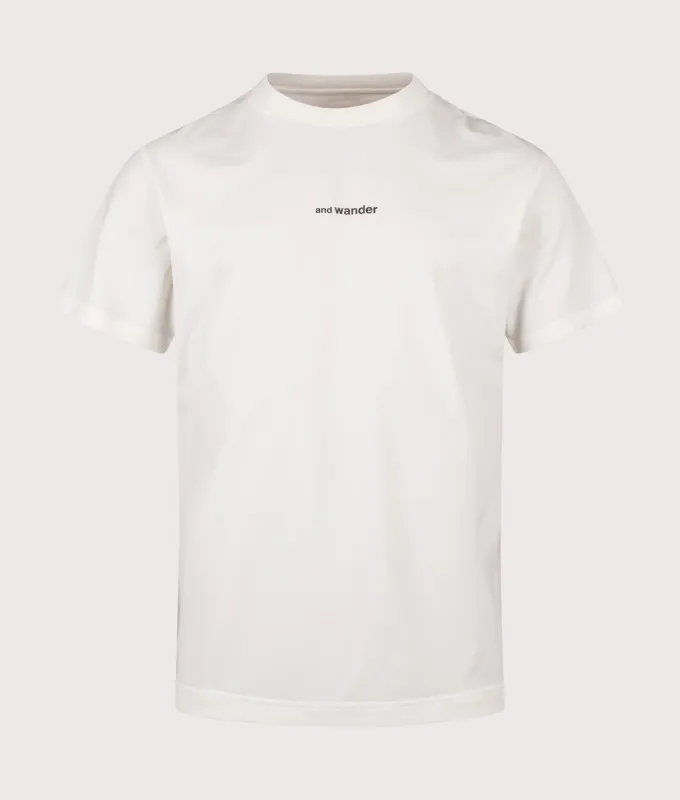 Dry Mesh T-Shirt made by and WANDER