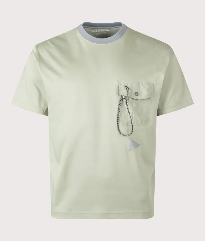 Pocket T-Shirt made by and WANDER