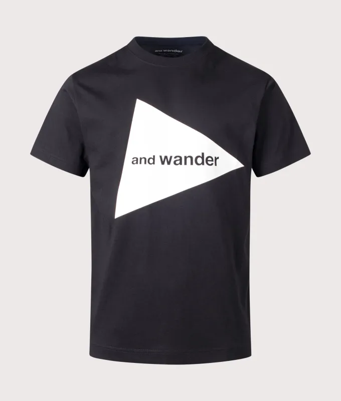 and Wander Big Logo T-Shirt made by and WANDER