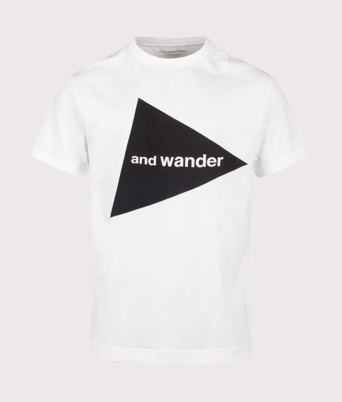and Wander Big Logo T-Shirt made by and WANDER
