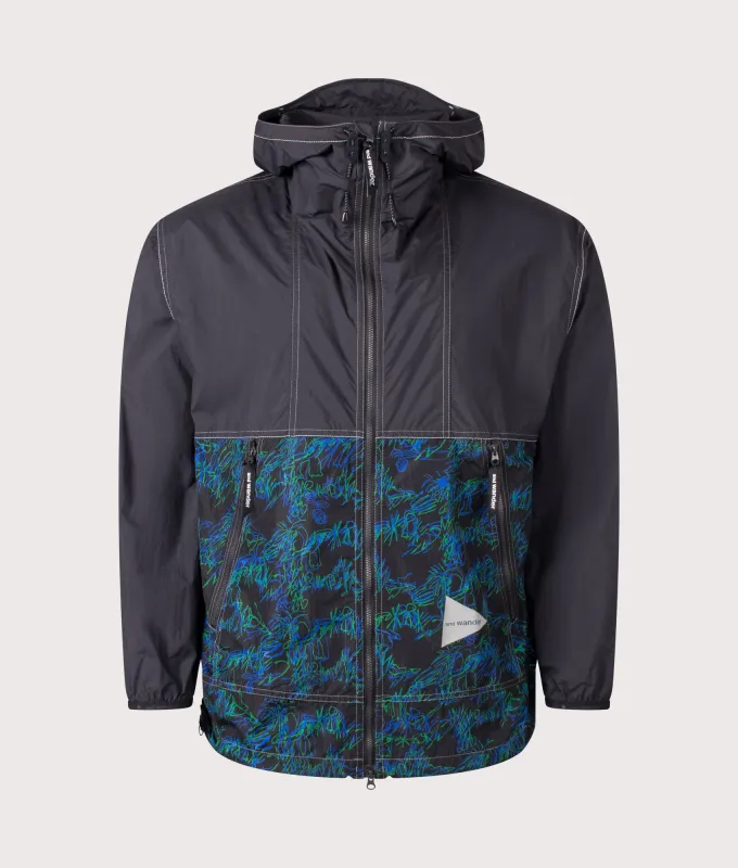 Printed Wind Jacket sold by EQVVS