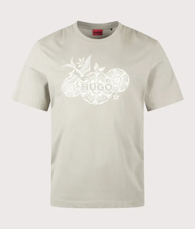 Relaxed Fit Dangen T-Shirt made by HUGO