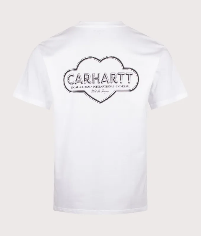 Relaxed Fit Cloud Heart T-Shirt made by Carhartt WIP