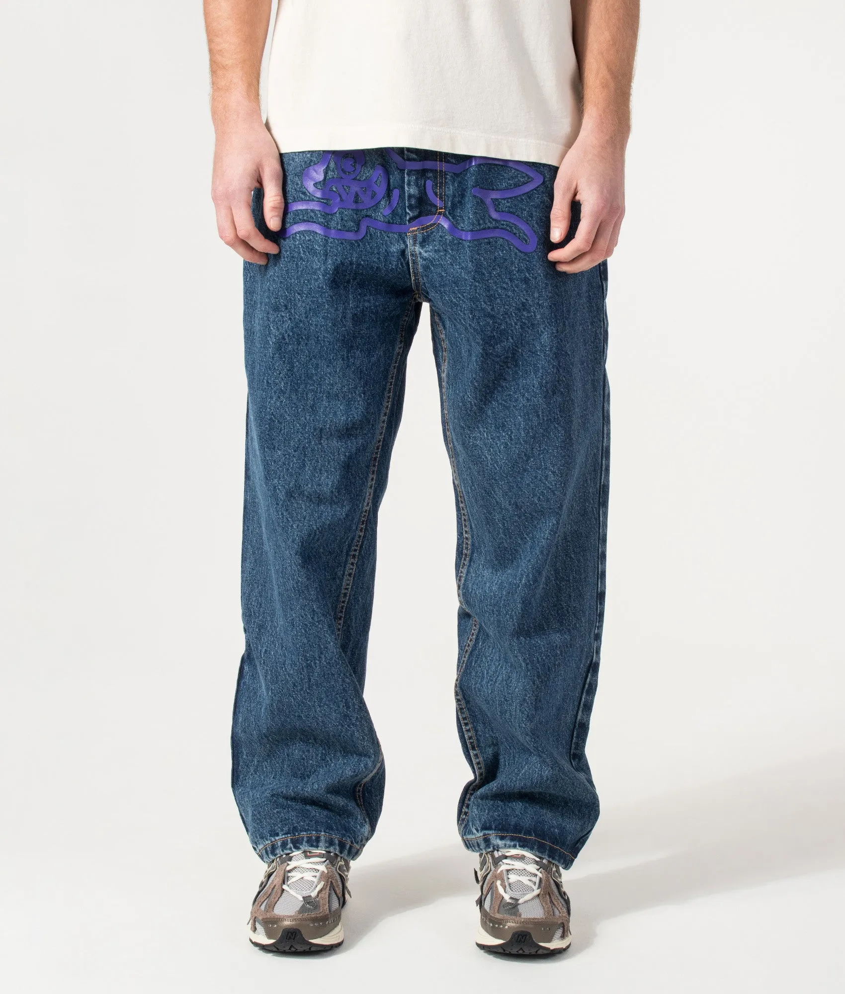 Loose Fit Running Dog Double Scoop Denim Jeans sold by EQVVS product image thumbnail 5