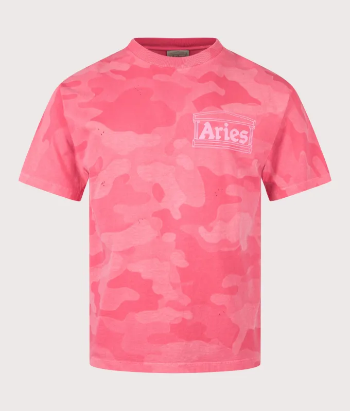 Aged Camo T-Shirt made by ARIES