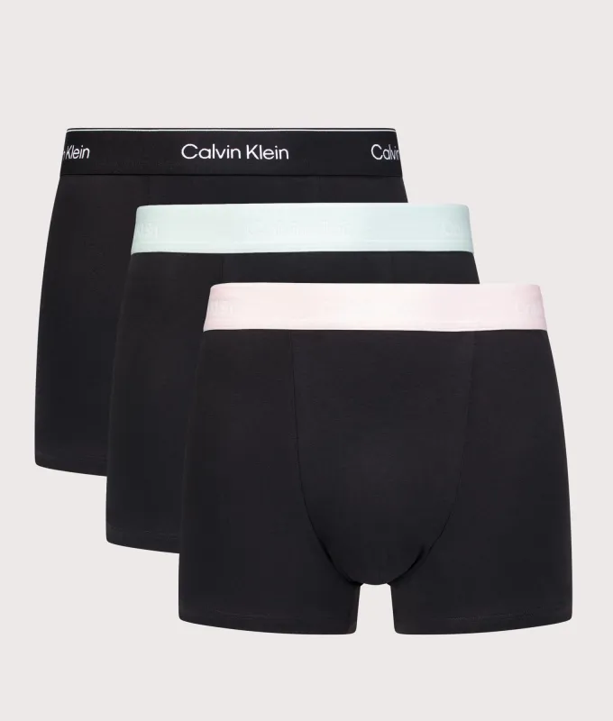 3 Pack Relaxed Fit Trunks made by Calvin Klein