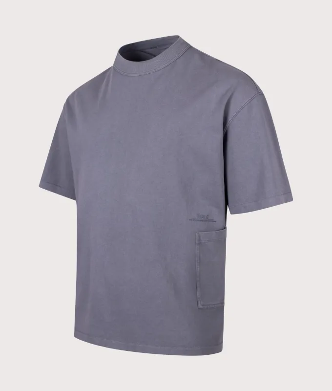 Light Marmo Dyed T-Shirt made by Ten c