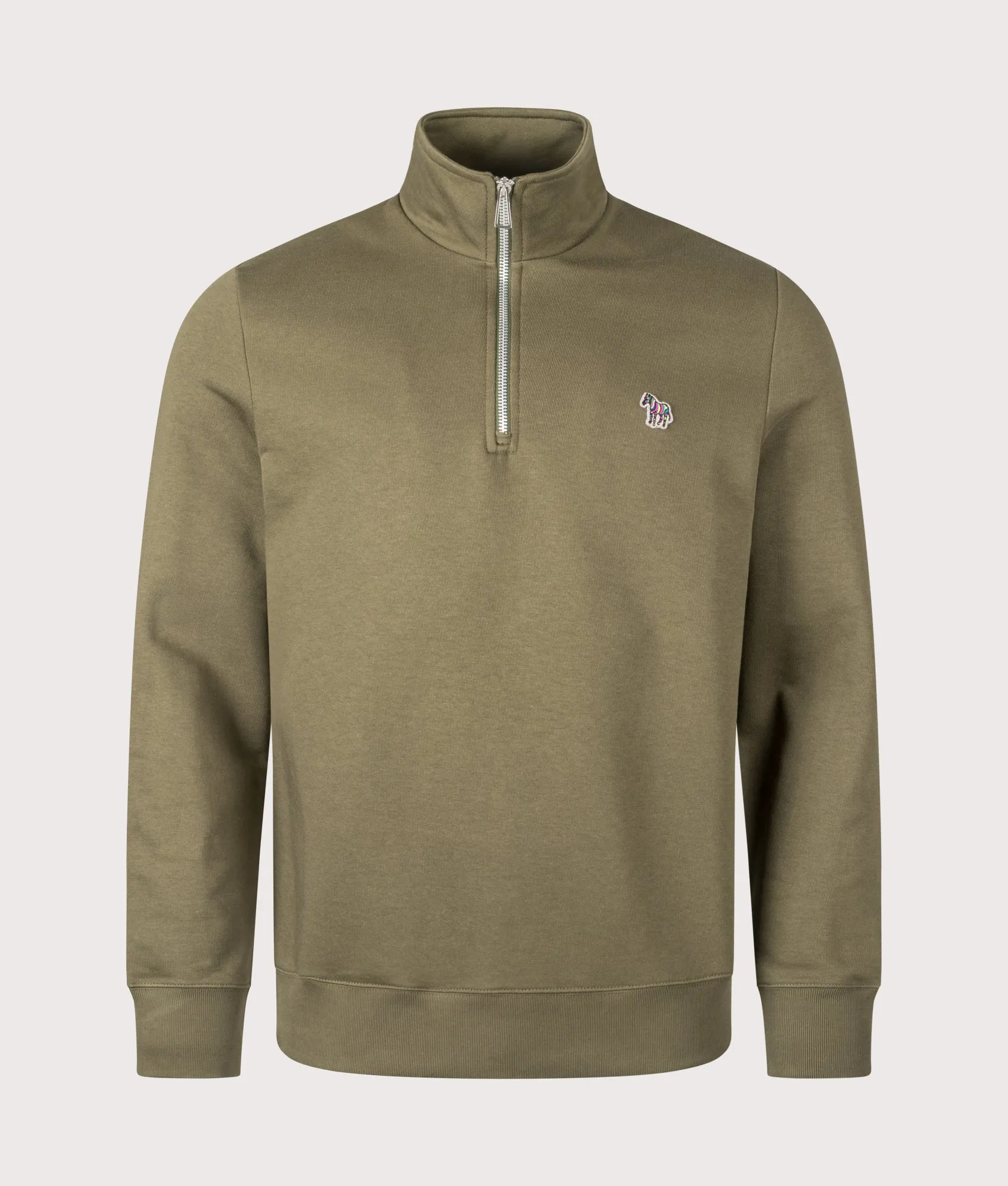 Quarter Zip Zebra Sweatshirt sold by EQVVS