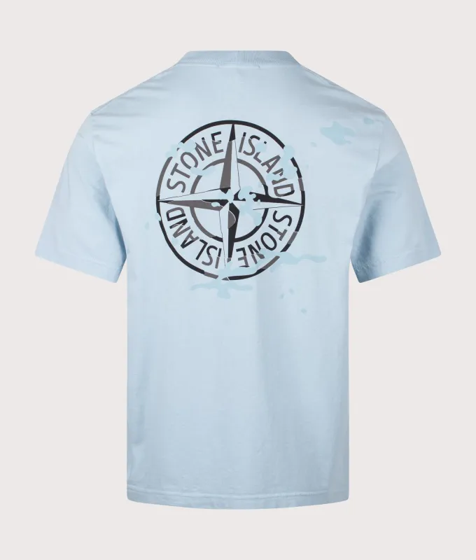 ‘Camo Compass’ Print T-Shirt made by Stone Island