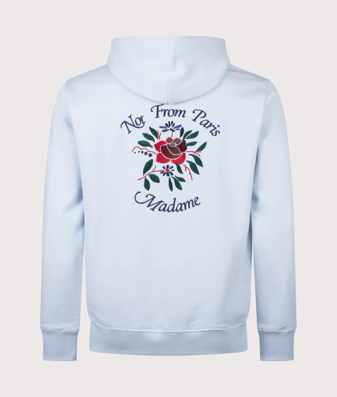 Slogan Rose Hoodie made by Drôle de Monsieur