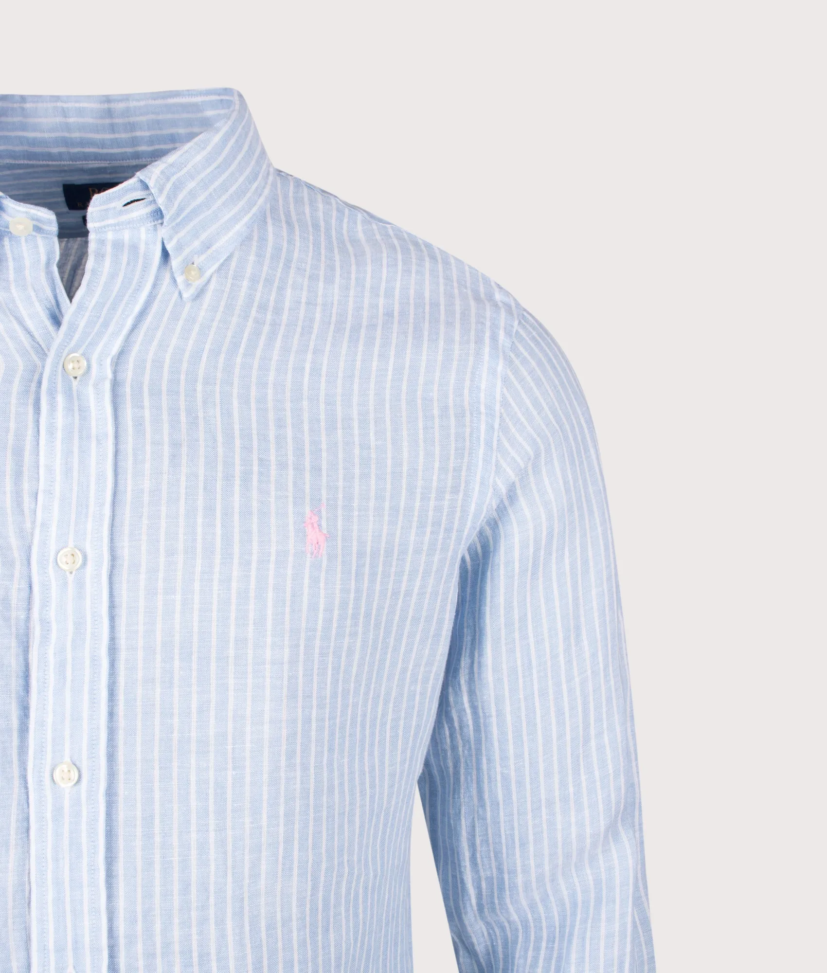 Custom Fit Striped Linen Shirt sold by EQVVS product image thumbnail 2