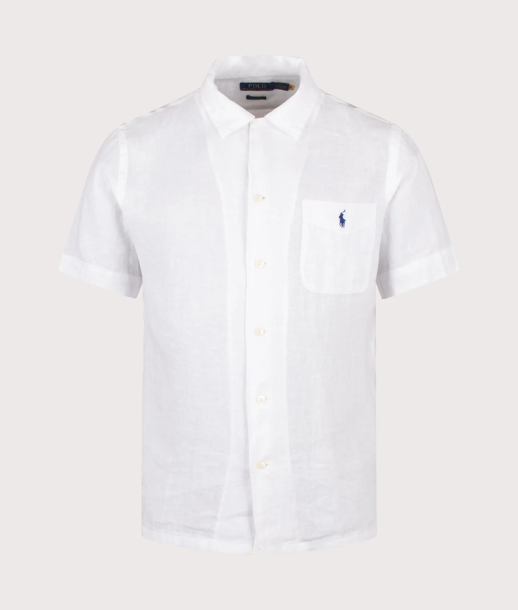 Classic Fit Short Sleeve Linen Camp Shirt sold by EQVVS