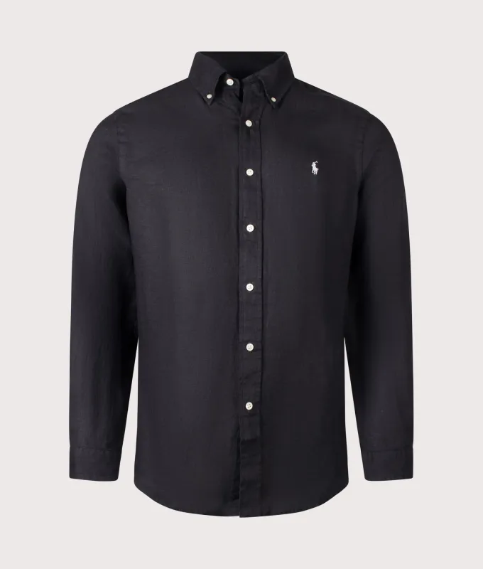 Custom Fit Linen Shirt made by Polo by Ralph Lauren