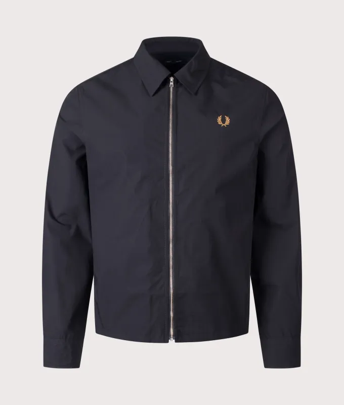 Poplin Overshirt made by Fred Perry