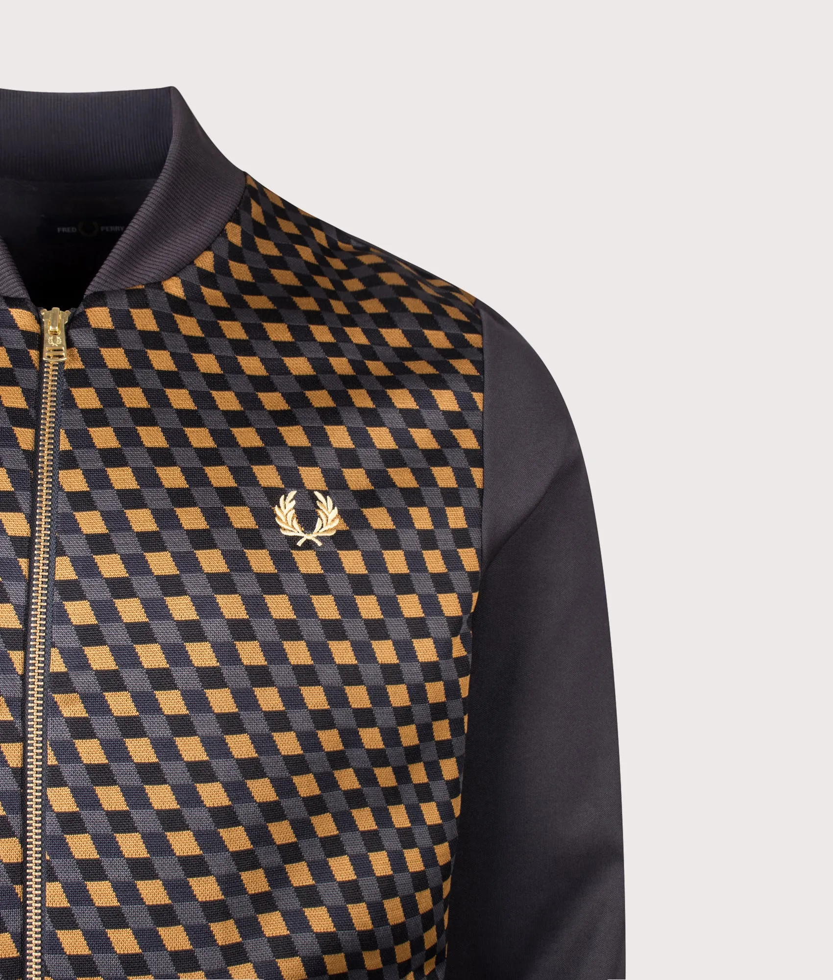 Regular Fit Geometric Track Jacket sold by EQVVS product image thumbnail 2