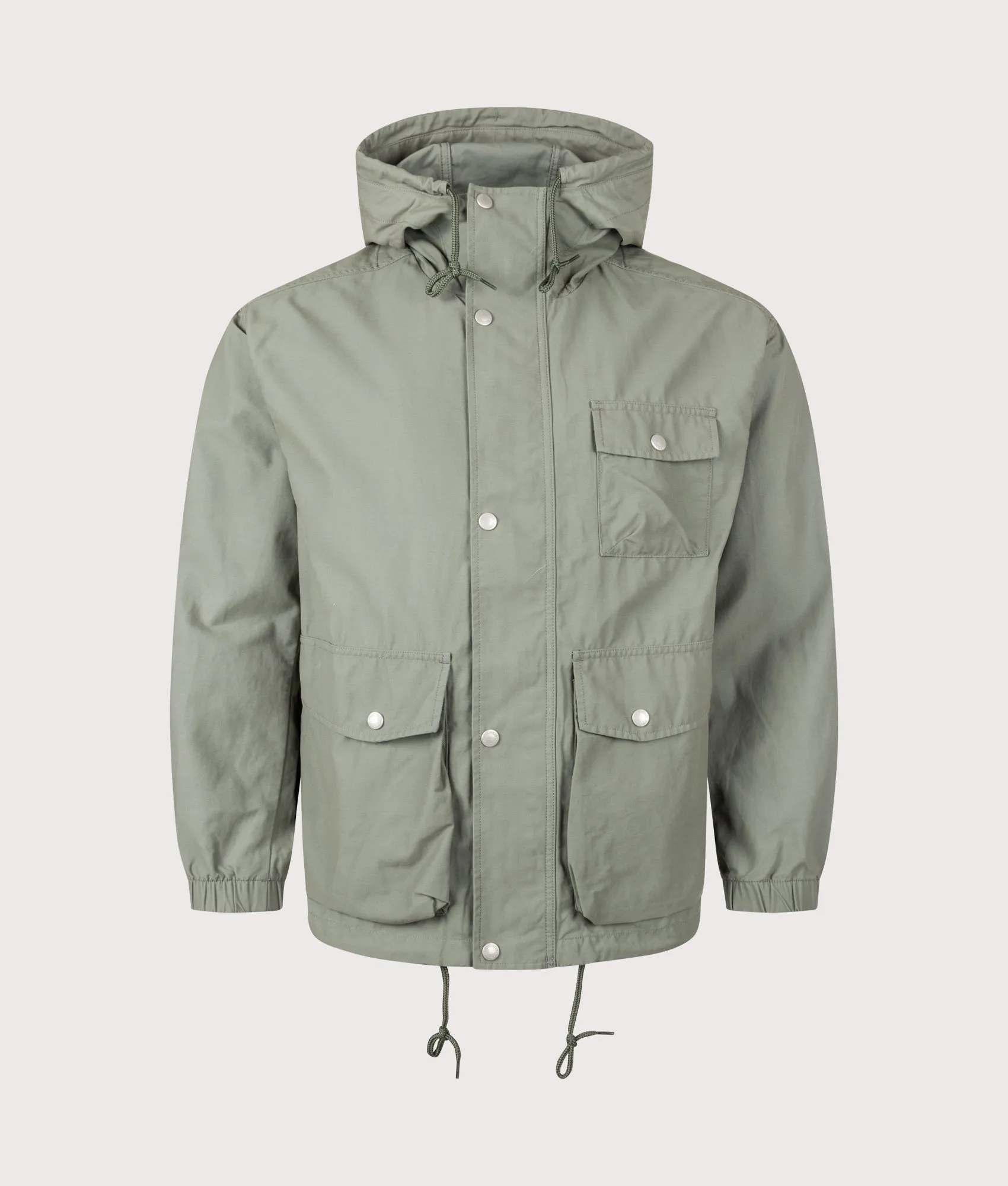 Light Dobby Cloth Parka sold by EQVVS product image thumbnail 3