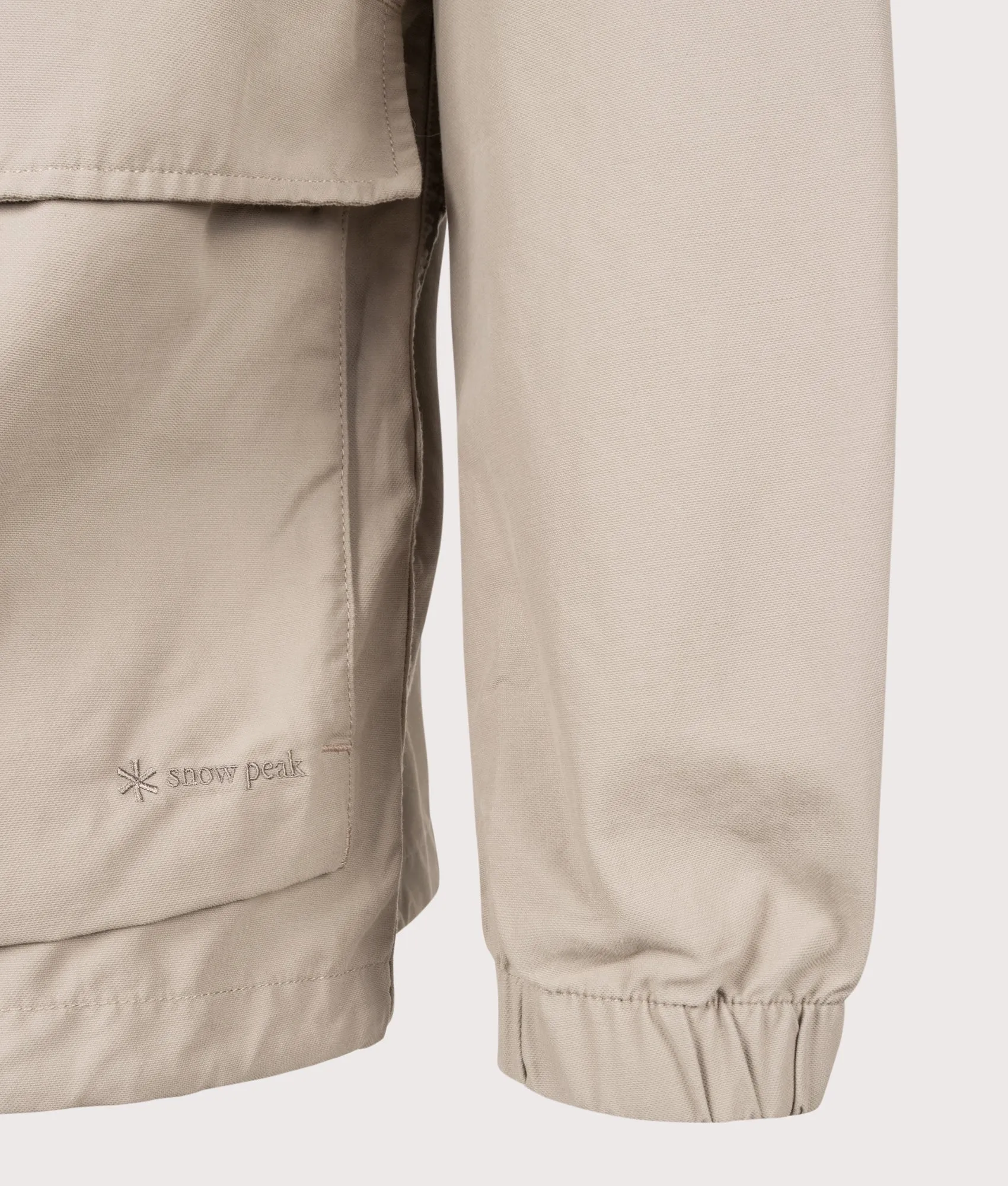 Light Dobby Cloth Parka sold by EQVVS product image thumbnail 2