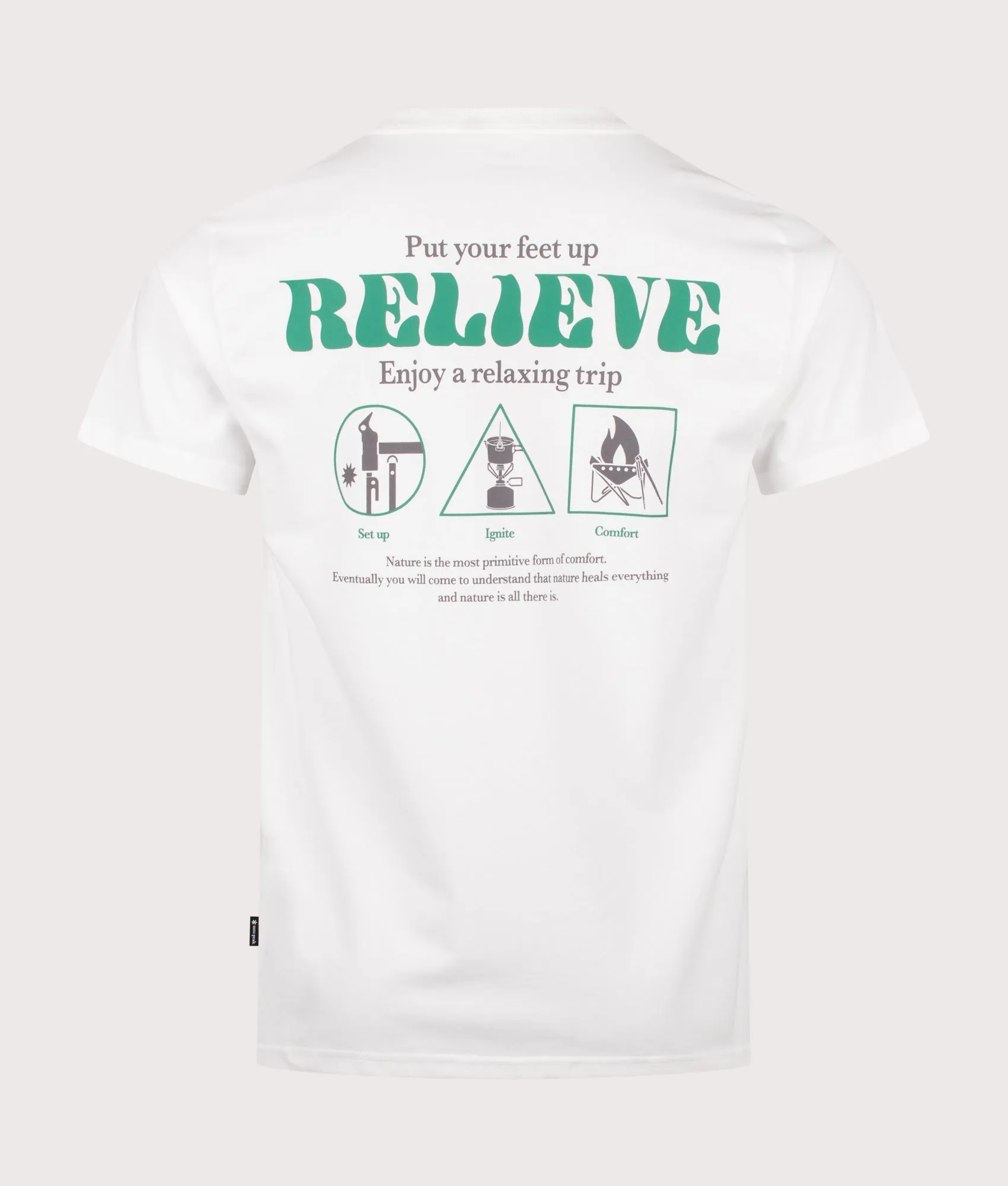 Relaxed Fit Camping Graphic T-Shirt sold by EQVVS