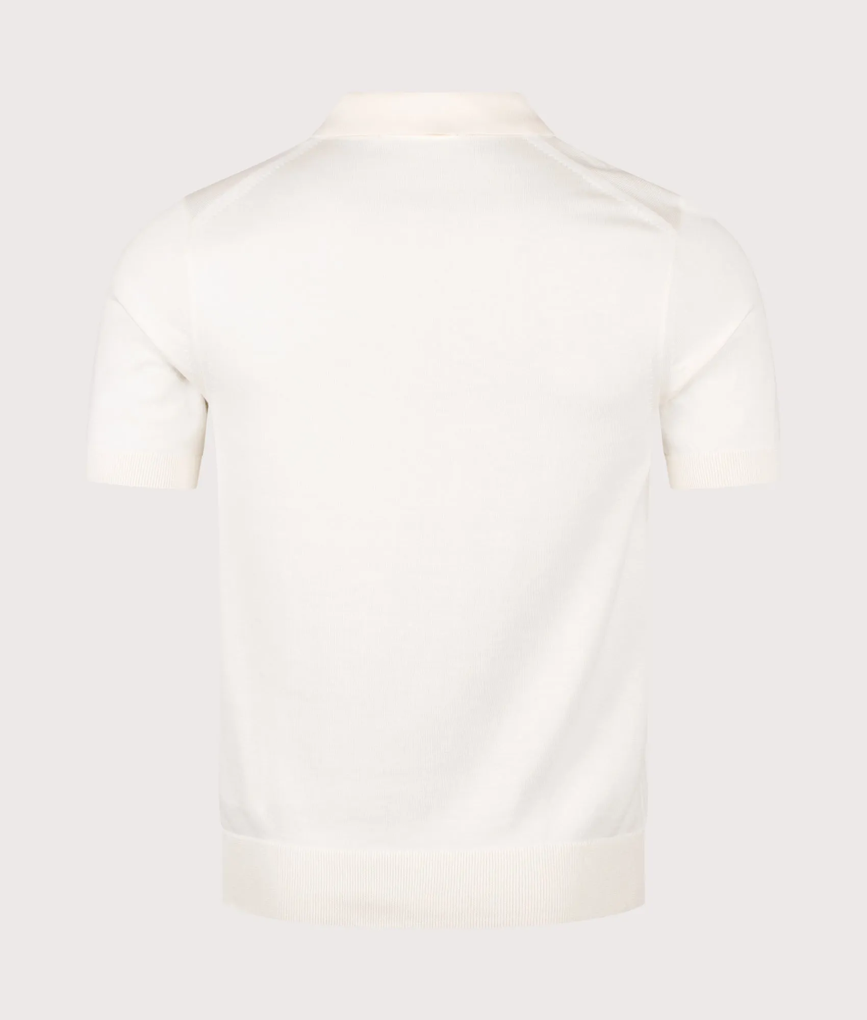 Regular Fit Supima Cotton Knitted Polo Shirt sold by EQVVS product image thumbnail 3