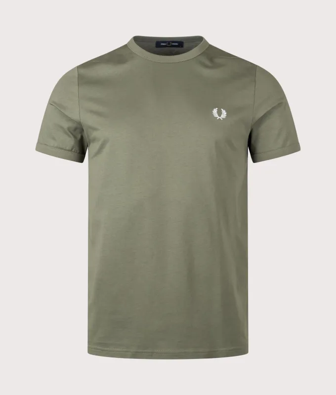 Regular Fit Ringer T-Shirt made by Fred Perry