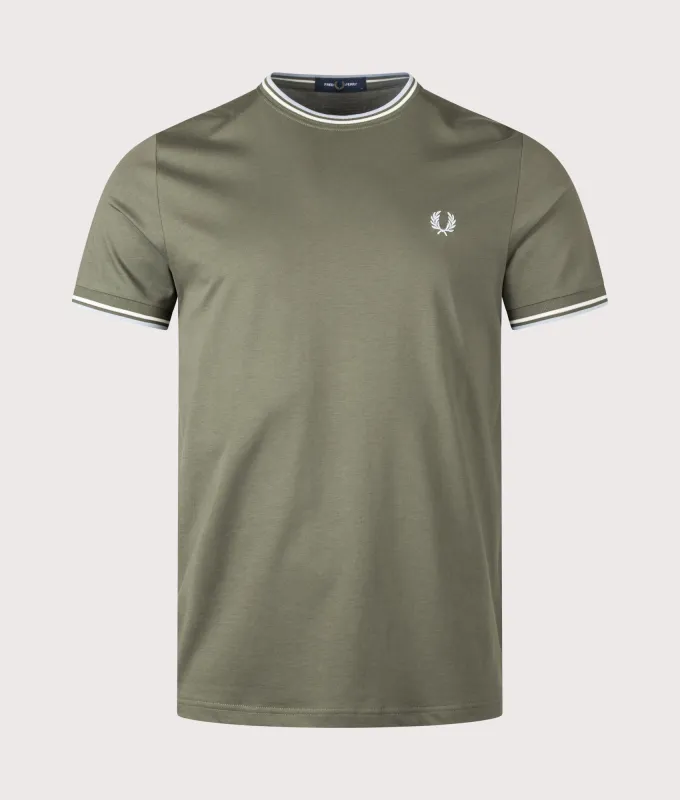 Twin Tipped T-Shirt made by Fred Perry