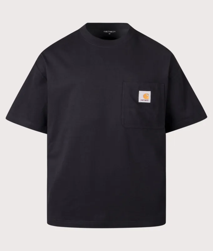 Boxy Loose Fit Work Pocket T-Shirt made by Carhartt WIP