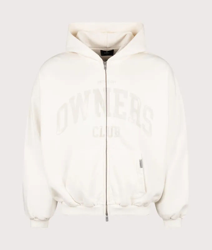 Oversized 2.0 Owners Zip Through Hoodie made by Represent