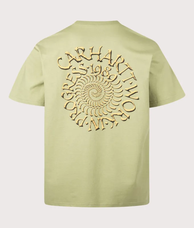 Loose Fit Spirals T-Shirt made by Carhartt WIP